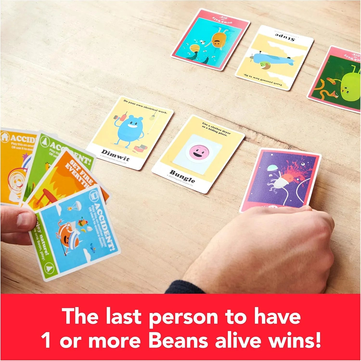 Dumb Ways to Die Card Game – Fun Party Game for Family & Friends - Jaiman Toys