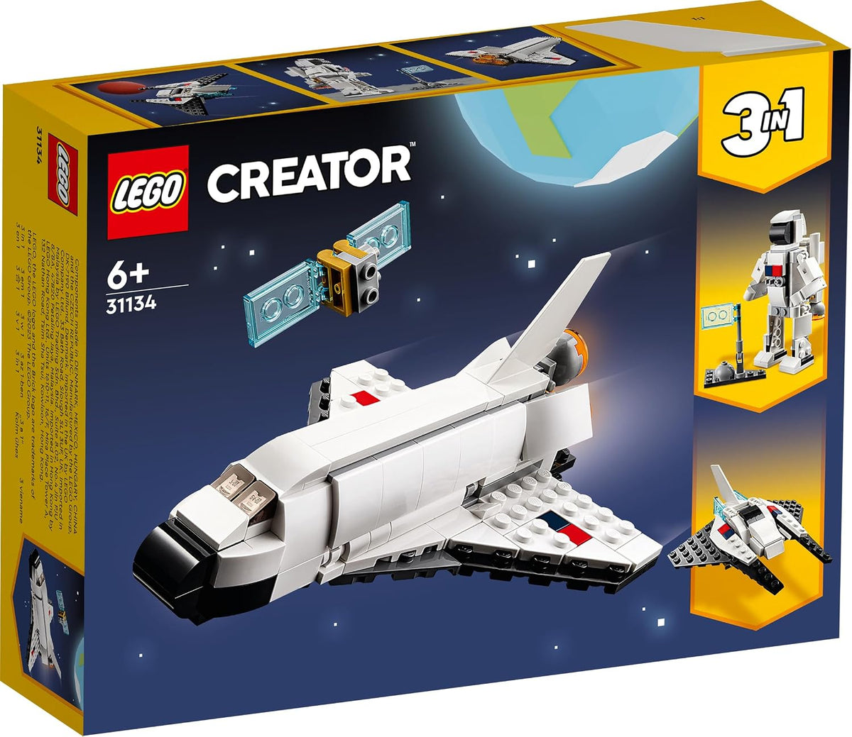 LEGO Creator Space Shuttle 31134 Building Set (144 Pieces)
