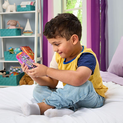 VTech Dora Adventure Calls Learning Phone | Interactive Bilingual Educational Toy Phone with 4 Learning Games, Voice-Activated Play, English & Spanish for Kids
