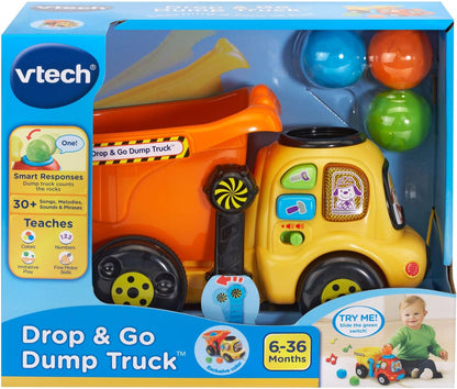 VTech Drop and Go Dump Truck - 6 to 36Months