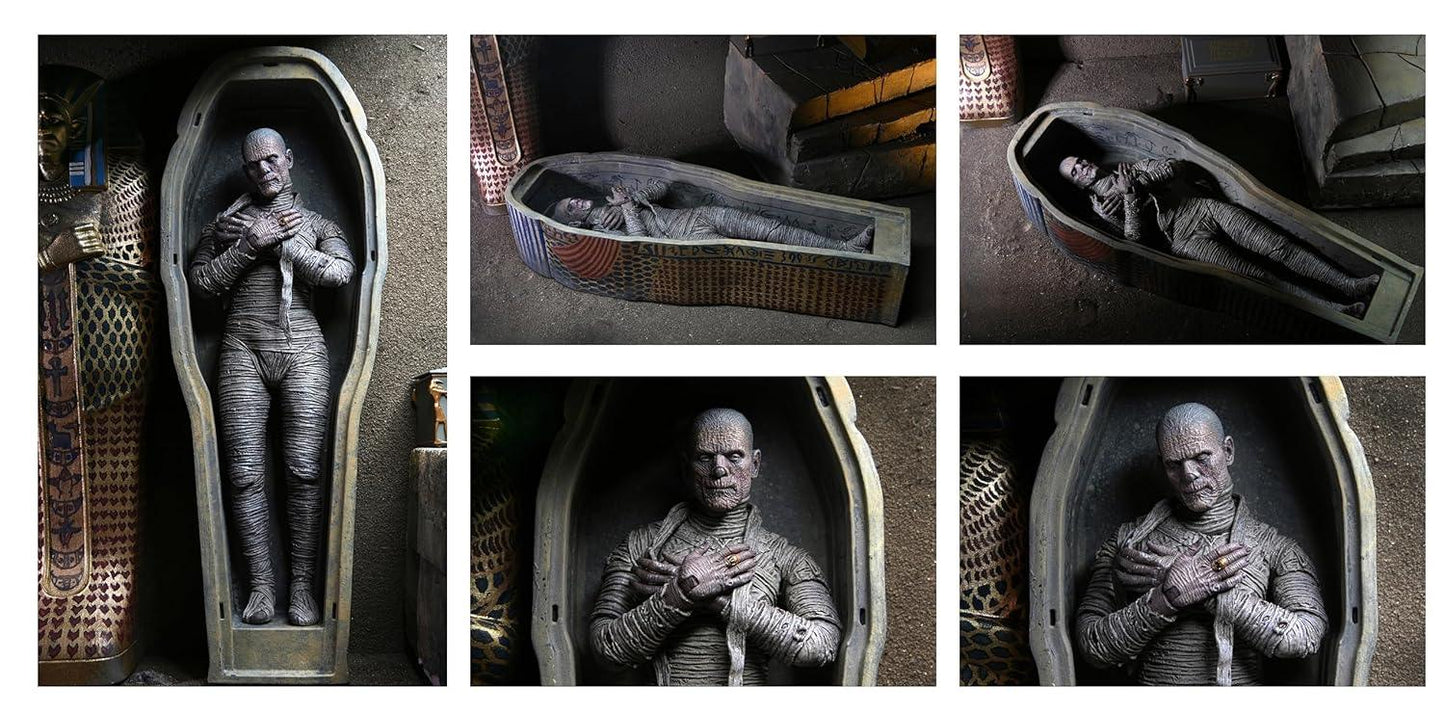 NECA Universal Monsters The Mummy 7" Ultimate Action Figure (Color) - Jaiman Toys