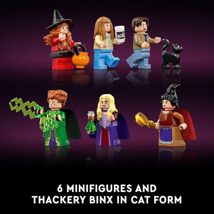 LEGO 21341 Ideas Disney Hocus Pocus: The Sanderson Sisters' Cottage Building Set for Adults – Collectible Halloween Display Model (2,316 Pieces)