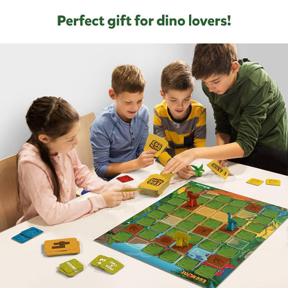 Skillmatics Ultimate Dinosaur Game Box - 3 Family Friendly Games in 1, Perfect for Kids Ages 5 and Up, Great Gift