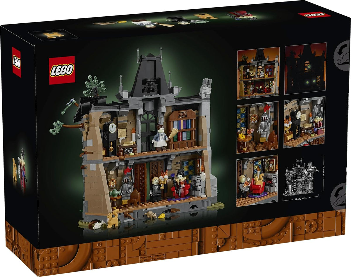 LEGO® Icons Mayor Manor 11383 – Eerie Mansion Decor | 1,420-Piece Model House Building Kit for Adults