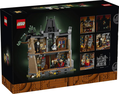 LEGO® Icons Mayor Manor 11383 – Eerie Mansion Decor | 1,420-Piece Model House Building Kit for Adults