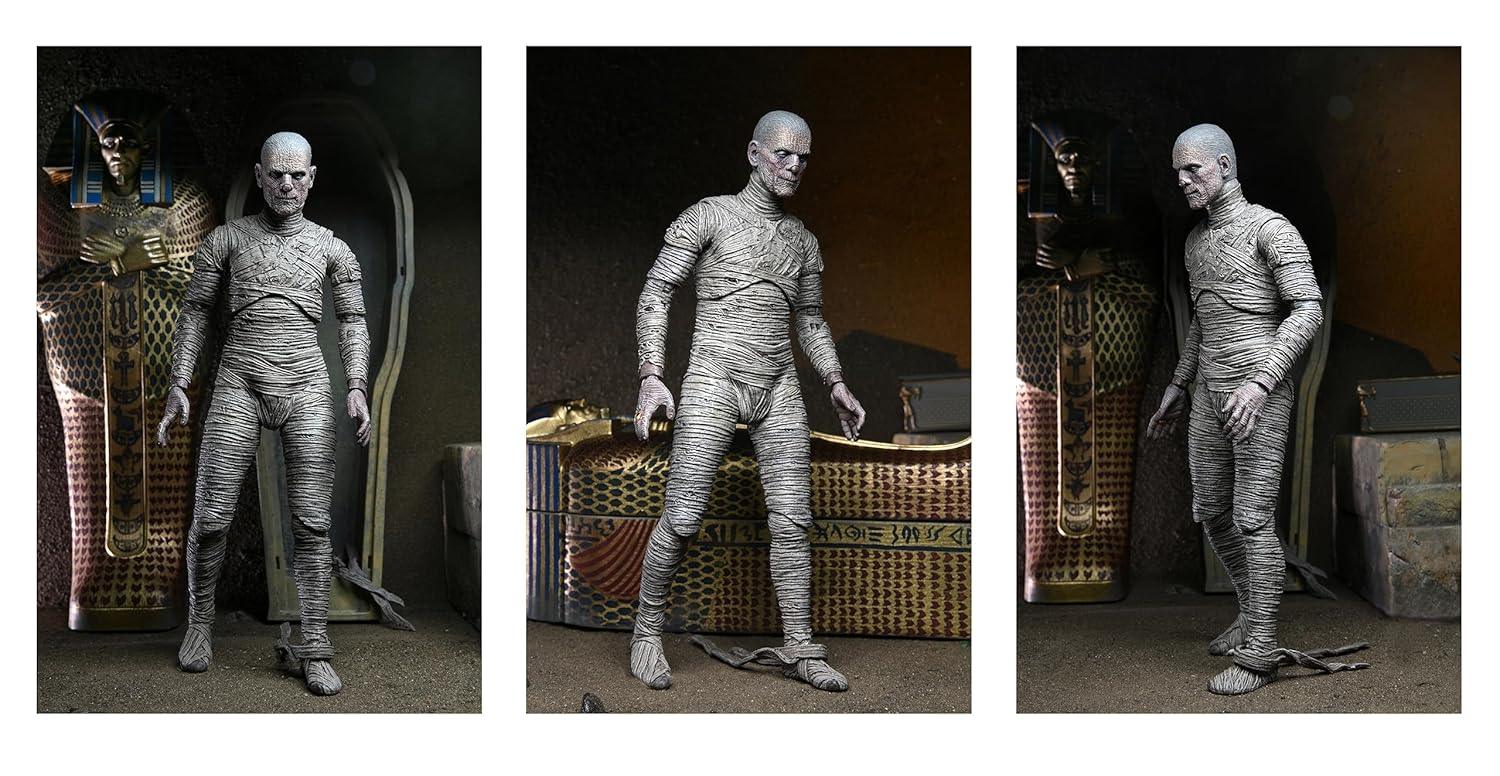 NECA Universal Monsters The Mummy 7" Ultimate Action Figure (Color) - Jaiman Toys