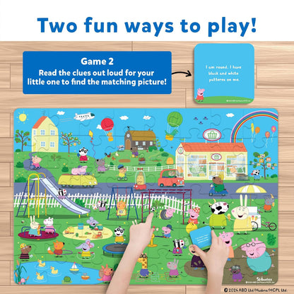 Skillmatics Peppa Pig Floor Puzzle & Game - Piece & Play, Jigsaw & Toddler Puzzles, Educational Toy, Gifts for Girls & Boys Ages 3, 4, 5, 6, 7 (48 Pieces, 3 x 2 feet)