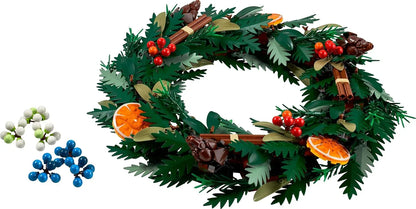 LEGO Icons 10340 Wreath  1,194-Piece Botanical Décor Building Set for Adults
