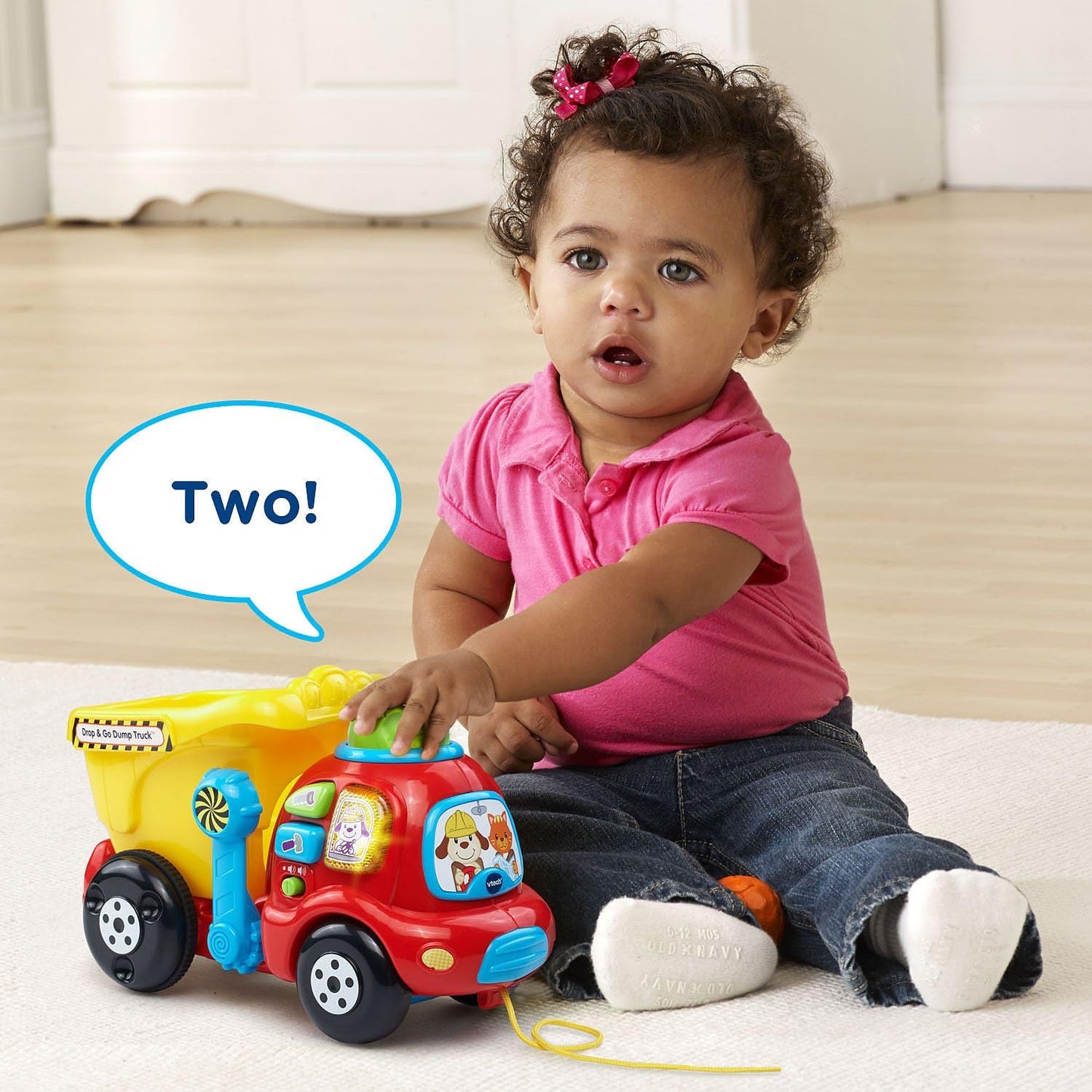 VTech Drop and Go Dump Truck - 6 to 36Months