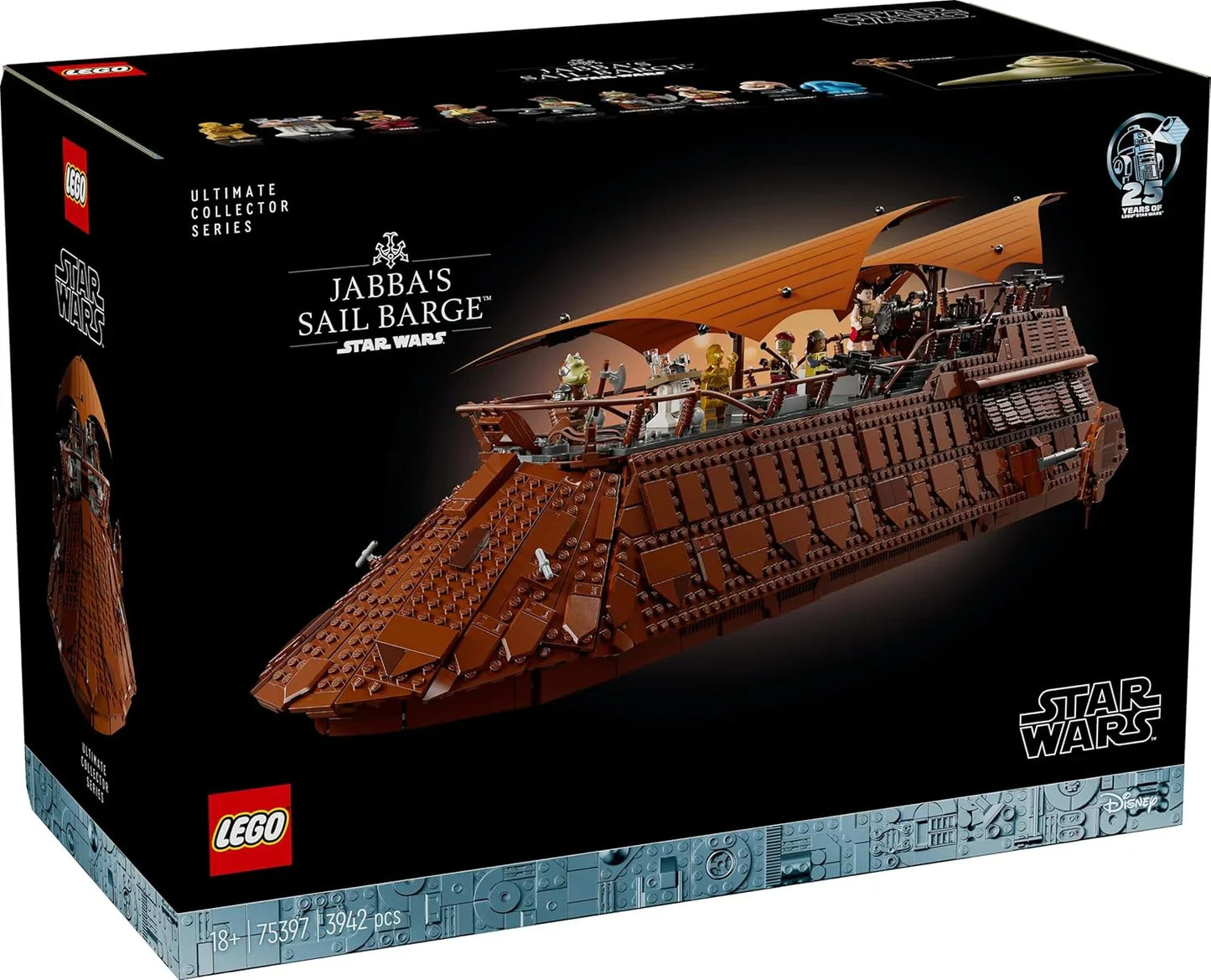LEGO 75397! Epic Escape on Jabba's Sail Barge  LEGO Star Wars Adventure Awaits
