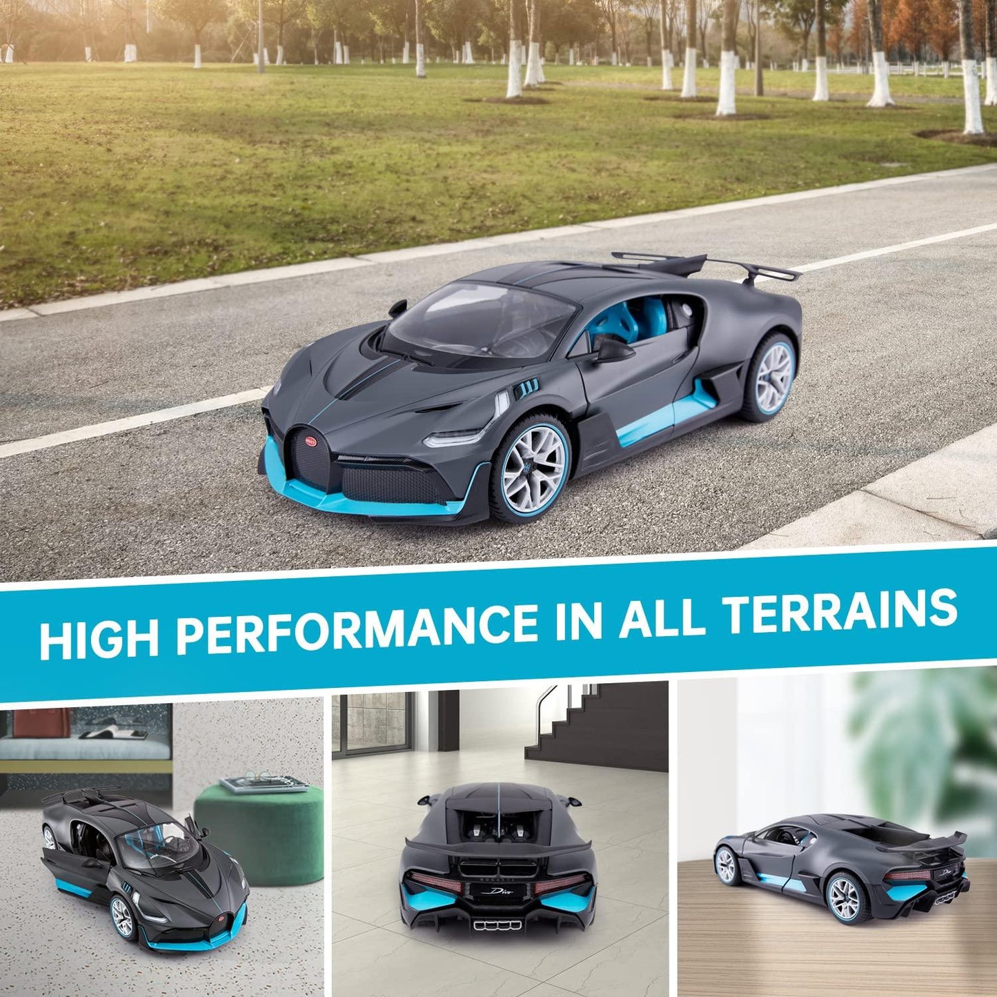 Rastar 1:14 Scale 2.4Ghz Bugatti Divo Radio Remote Control R/C Toy Car Model
