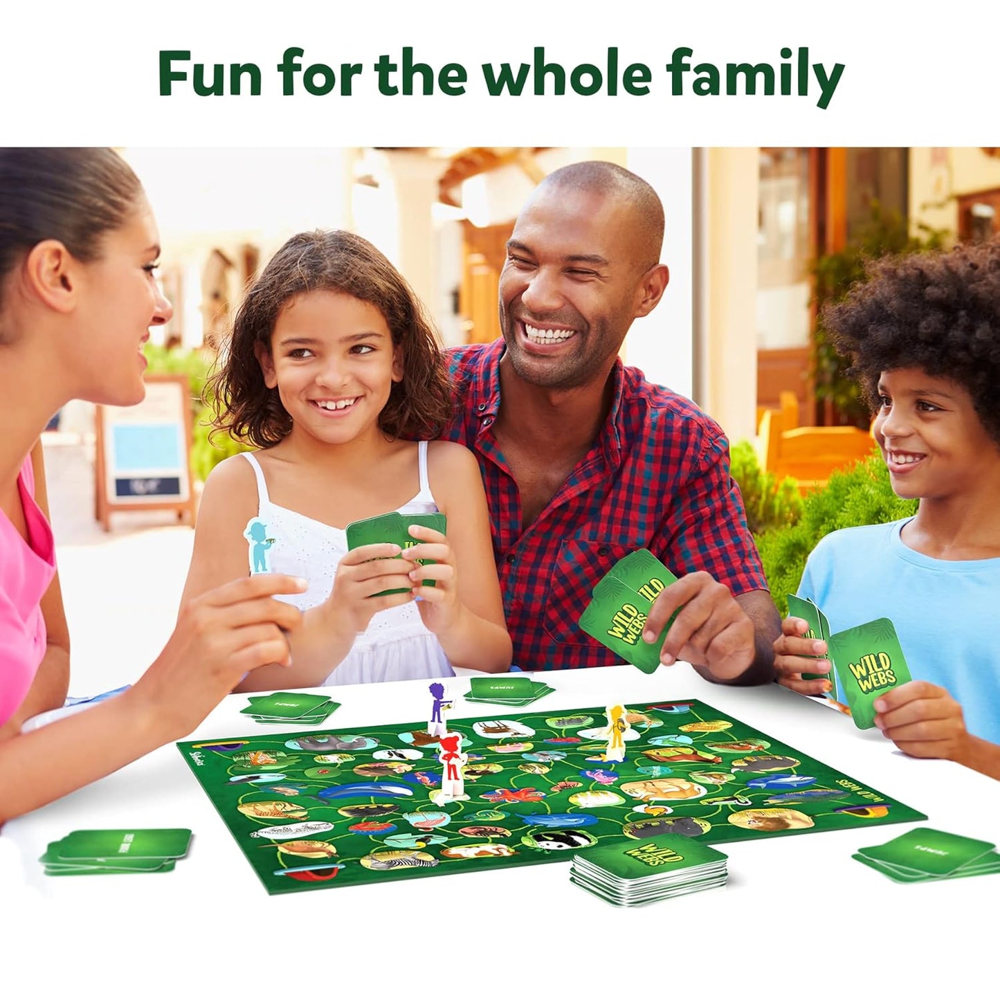 Skillmatics Board Game - Wild Webs, Animal Learning Game, Gifts, Family Friendly Games for Ages 6 and Up,for kids