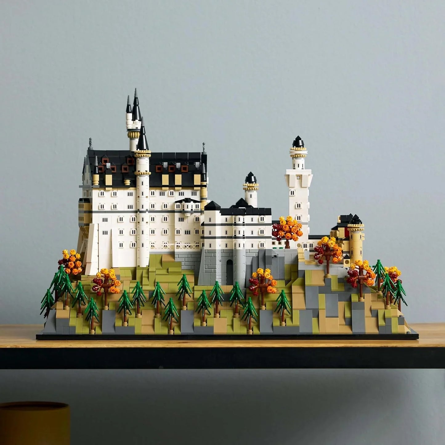 LEGO 21063 Neuschwanstein Castle Architecture Set, 2,000+ Pieces, Collectible Landmark ,For Adults