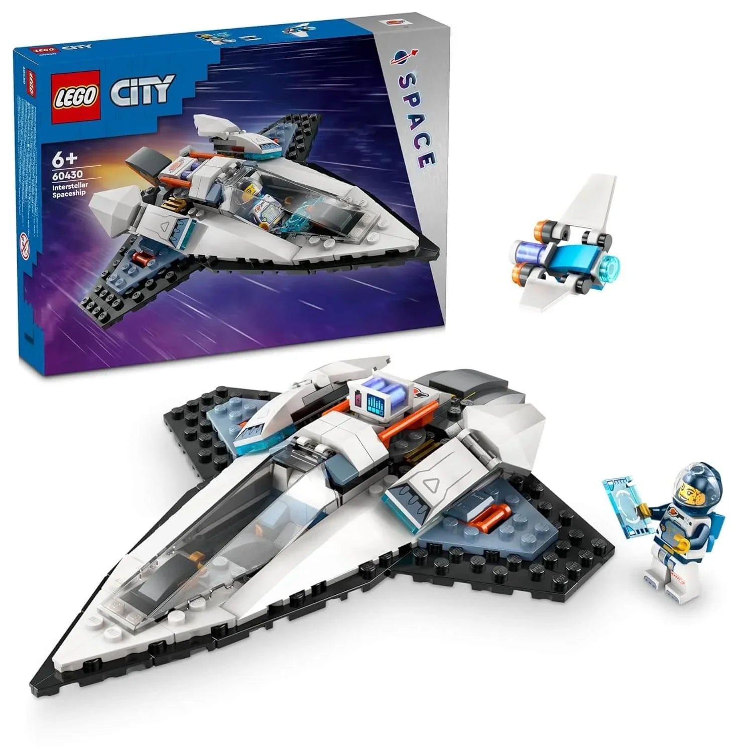 LEGO City Interstellar Spaceship Toy Playset 60430 (240 Pieces) - Jaiman Toys