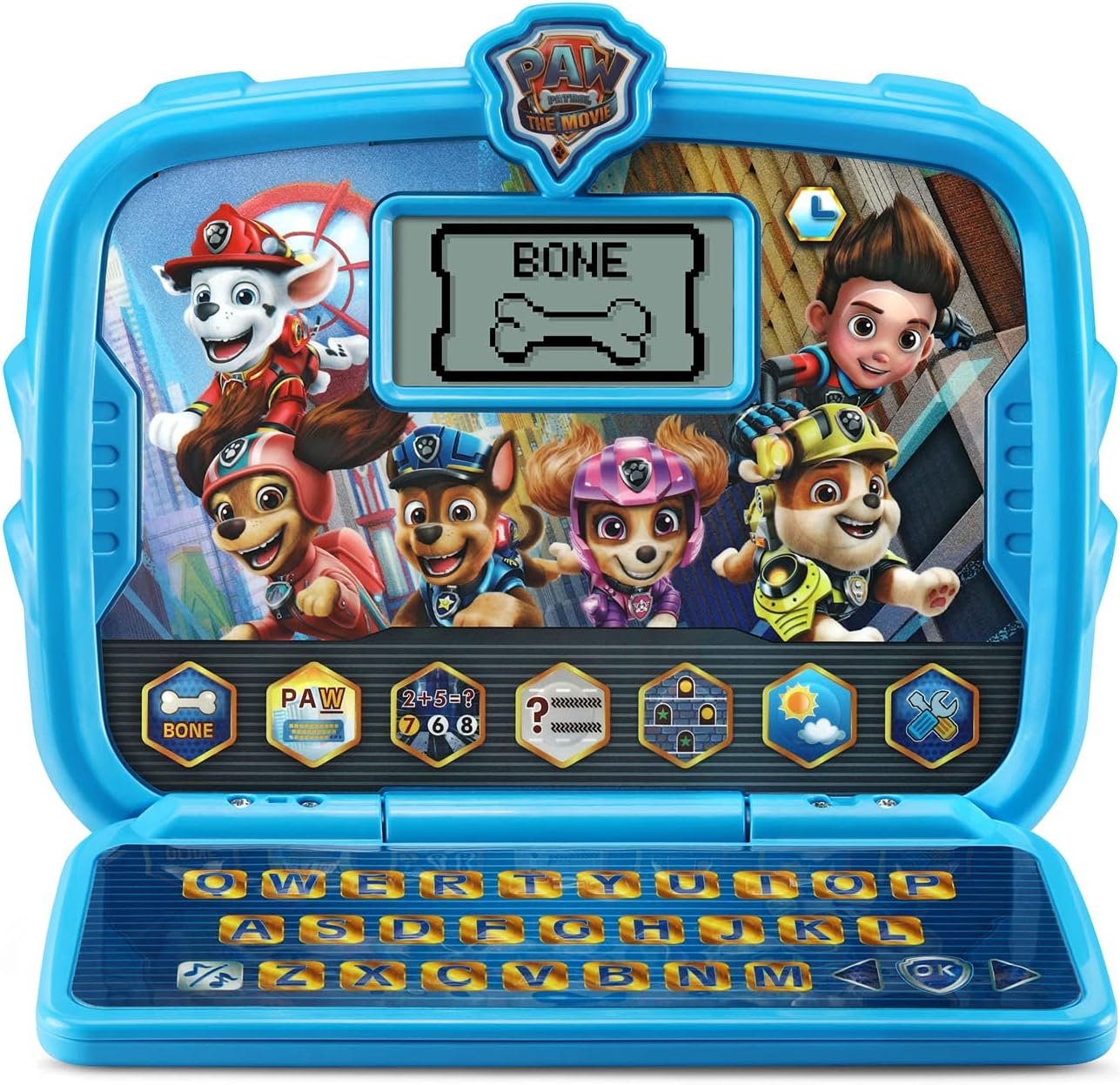 VTech PAW Patrol Learning Tablet | Interactive Educational Laptop Tablet with 6 Learning Activities, Typing, Phonics, Math & Clock Games for Kids