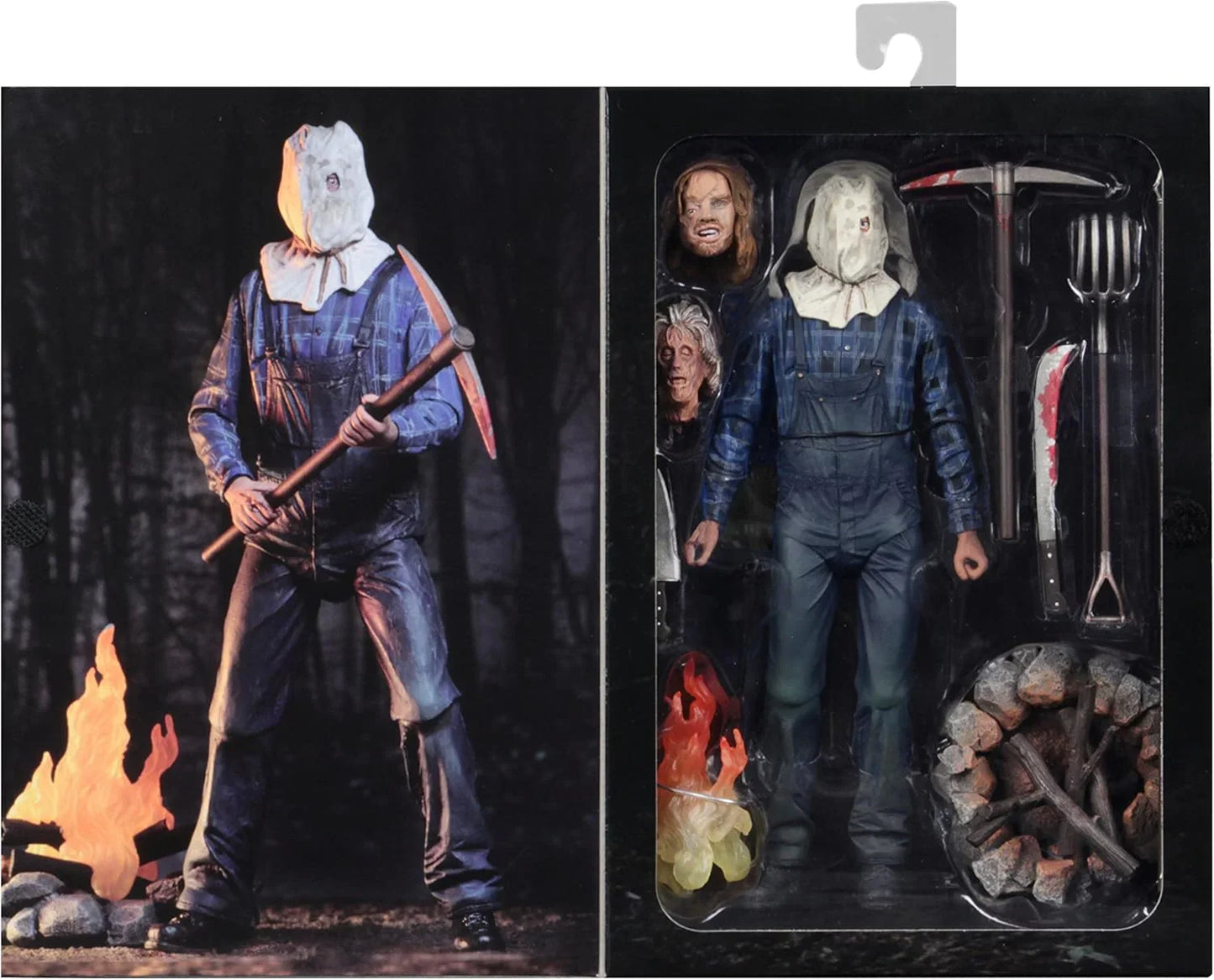 Friday the 13th Part 2 Slasher Action Figure – 7 Inch Horror Collectible Figure with Weapons & Accessories