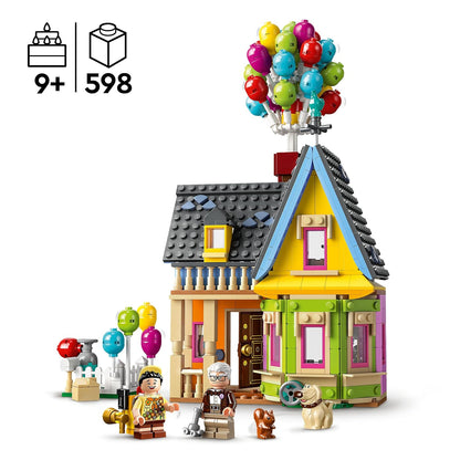 LEGO Disney and Pixar ‘Up House 43217 Building Toy Set (598 Pieces)