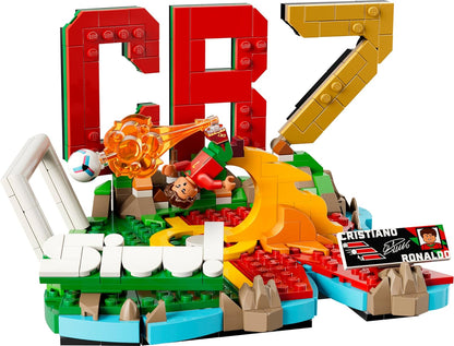 Lego 43012 Edition Cristiano Ronaldo: Goal Moment Toy Birthday Present Blocks Boys Girls Children 10 11 12 Elementary School Soccer Football Sports