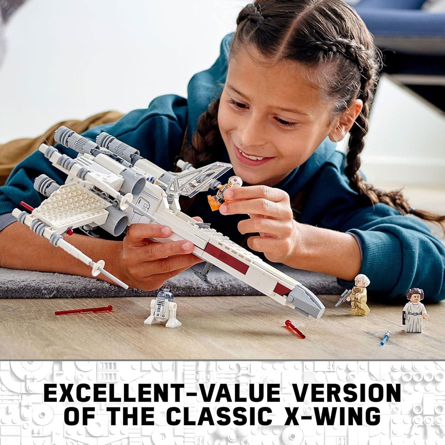 LEGO 75301 Star Wars Luke Skywalkers X-Wing Fighter ,Awesome Toy Building Kit  (474 Pieces)