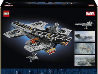 LEGO Marvel S.H.I.E.L.D. Helicarrier - Collectible Building Set for Adults, Ages 18+ - Marvel Bedroom or Home Office Decor - Includes 6 Minifigures - Gift for Men & Women - 76354