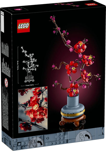 LEGO Icons Plum Blossom Flower Decor Display Set 10369 (327 Pieces)