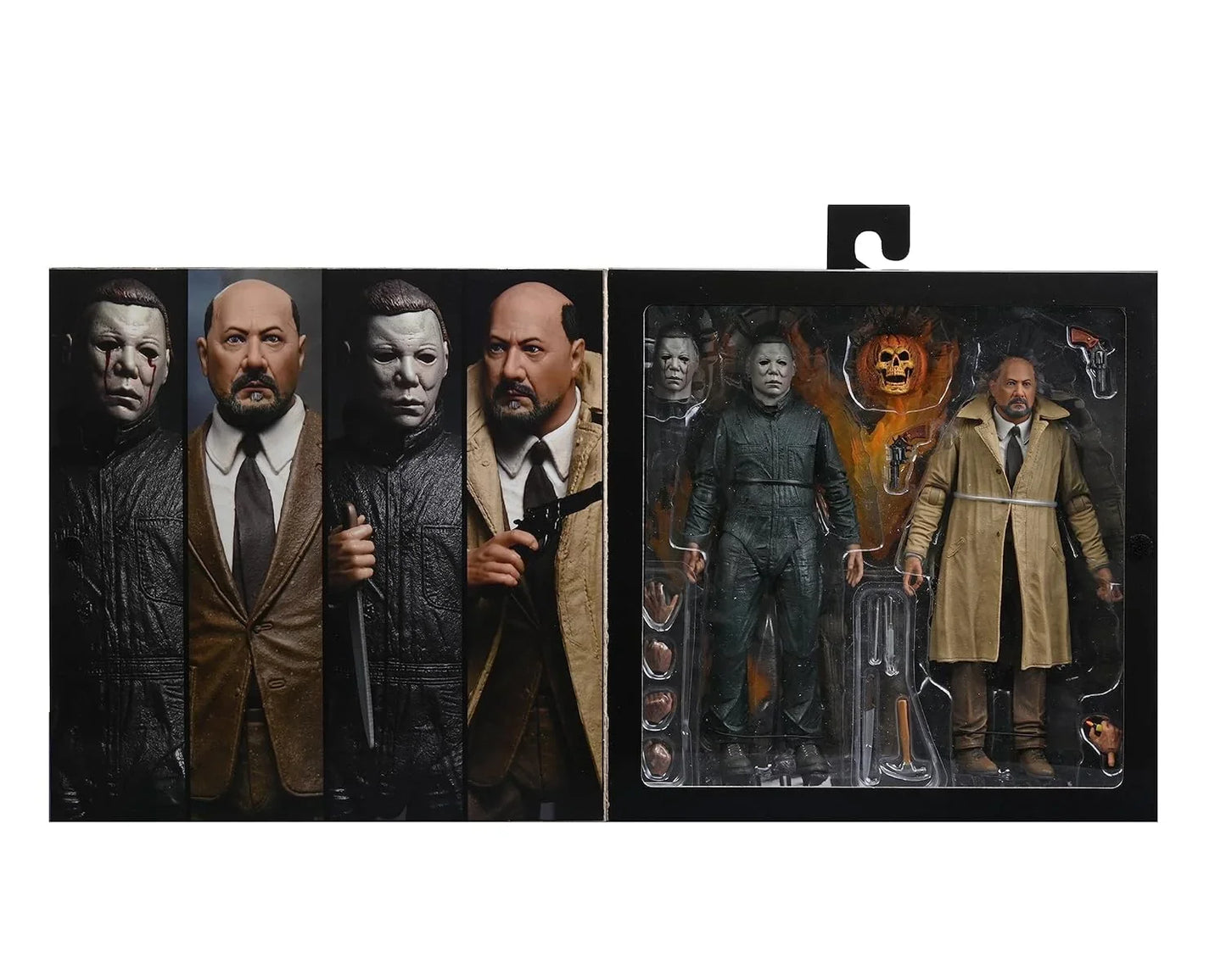 NECA Halloween 2 Michael Myers & Dr. Loomis 2-Pack – 7" Action Figures - Jaiman Toys