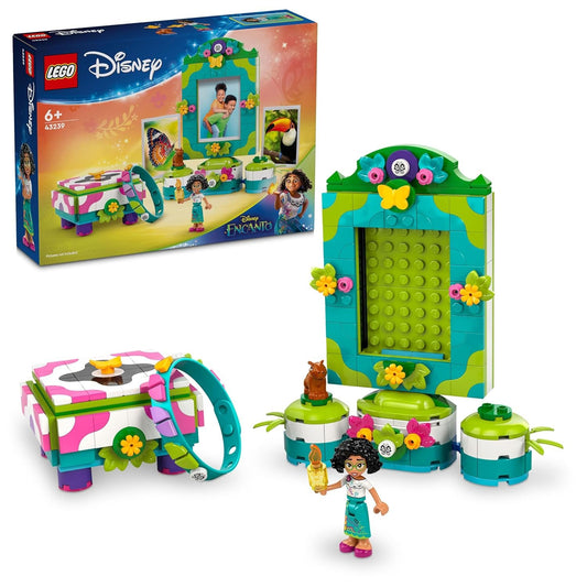 LEGO Disney Encanto Mirabel’s Photo Frame and Jewelry Box 43239 (334 Pieces)