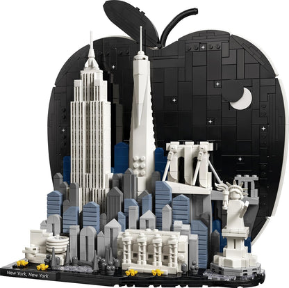 Lego 21066 Architecture New York Big Apple City Building Interior Stylish Toy Birthday Present Block Men Women