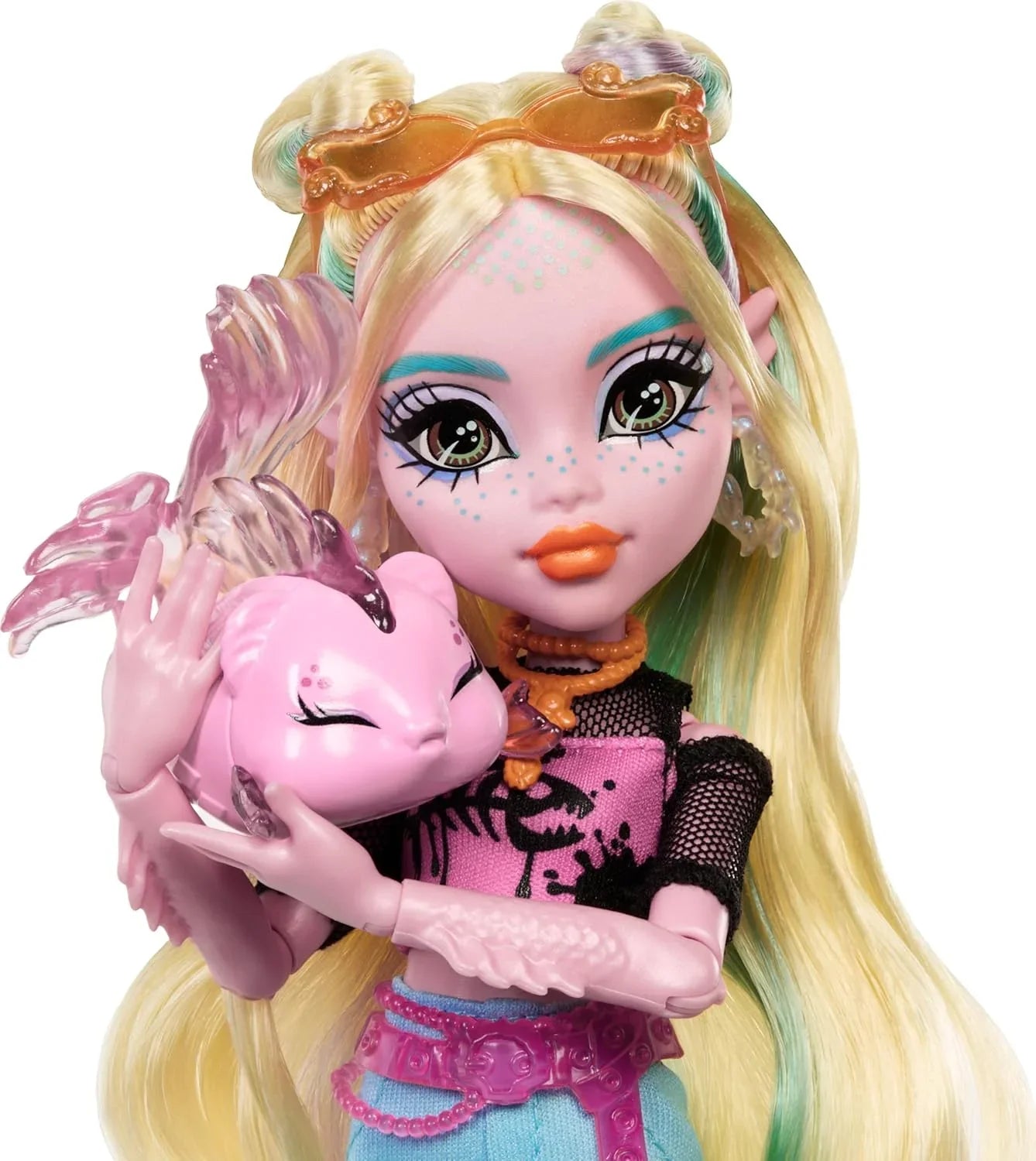 Monster High Lagoona Blue Doll – With Pet Fish & Accessories - Jaiman Toys