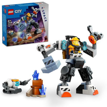 LEGO 60428 Space Construction Mech Suit Toy (140 Pieces)