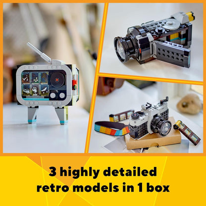 LEGO 31147 Creator Retro Camera 3in1 Toy  (261 Pieces)