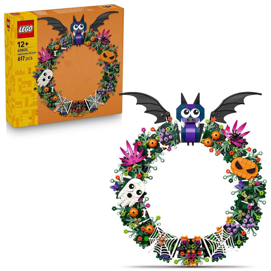 LEGO® Halloween Wreath 40825 Hanging Home Decoration, 617 Pieces