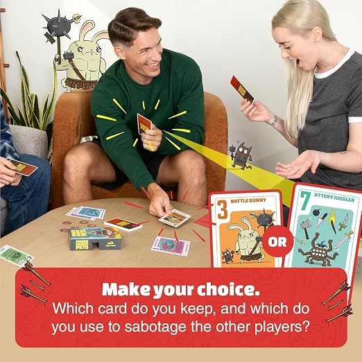 Exploding Kittens: Power Hungry Pets – Fun Strategy Card Game