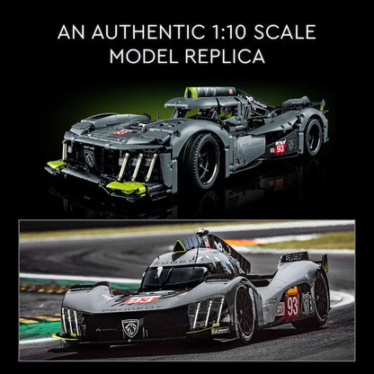 LEGO 42156 9X8 24H Le Mans Hybrid Hypercar Collectible Race Car Building kit, Scale Racing Car Model