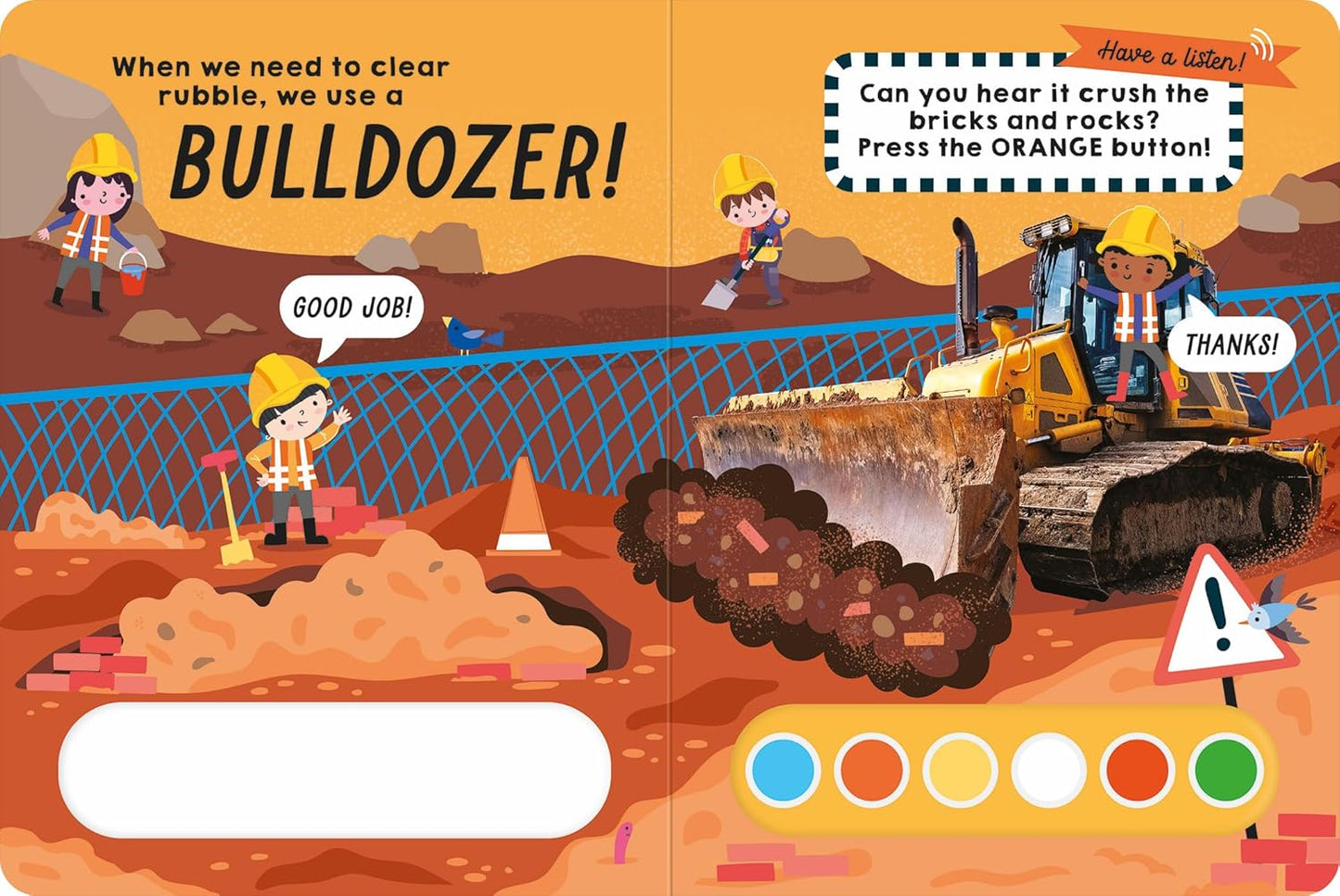 North Parade Time to Build! Light & Sound Construction Book for Kids
