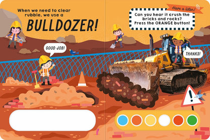 North Parade Time to Build! Light & Sound Construction Book for Kids