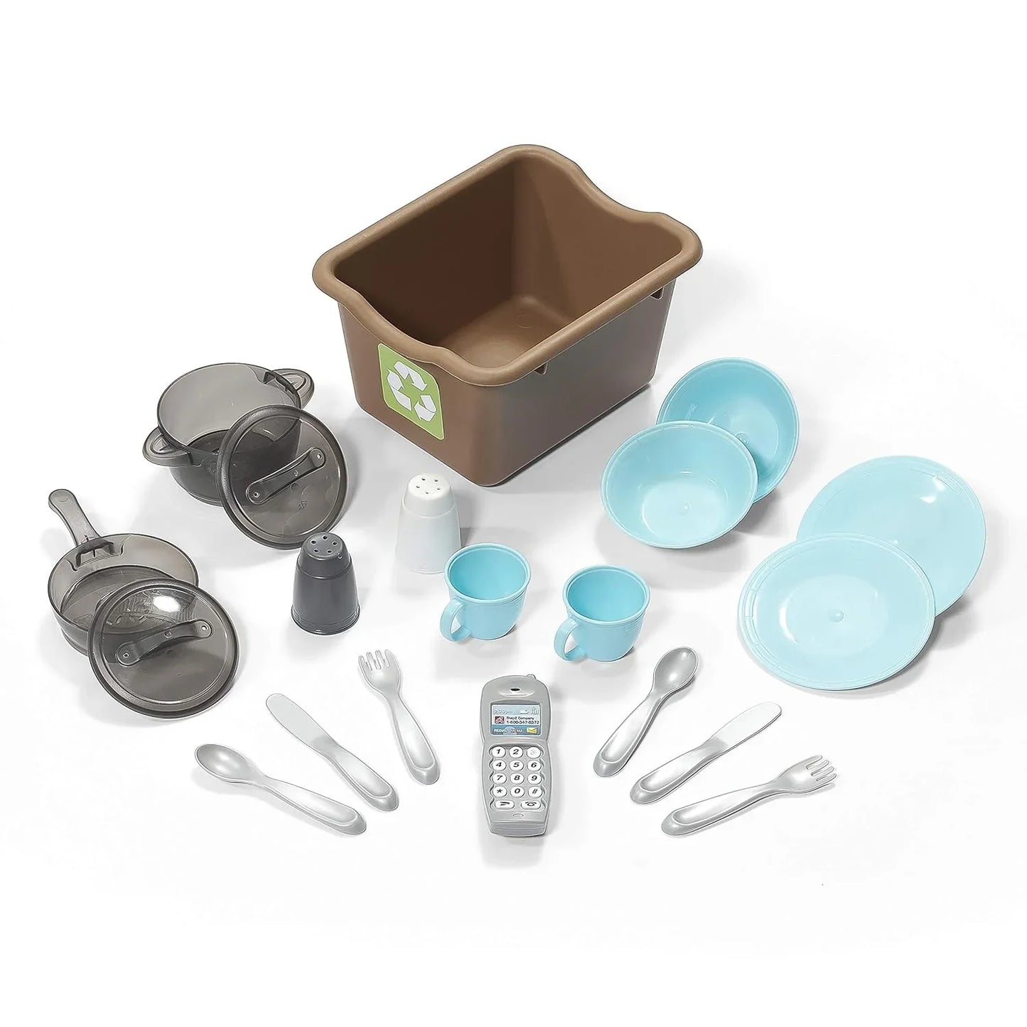 Step2 Lifestyle Custom Kitchen – Kids’ Pretend Play Cooking Set - Jaiman Toys