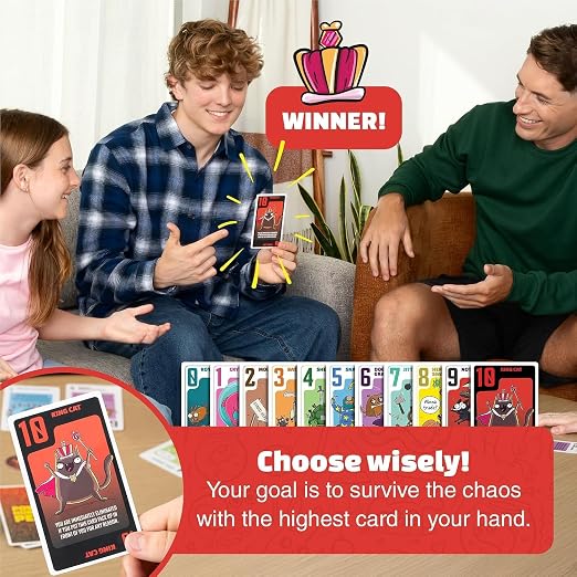 Exploding Kittens: Power Hungry Pets – Fun Strategy Card Game