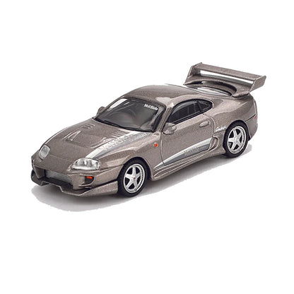 Mini GT 1:64 Toyota Supra VeilSide Combat V-II – Combat Grey (RHD) - Jaiman Toys