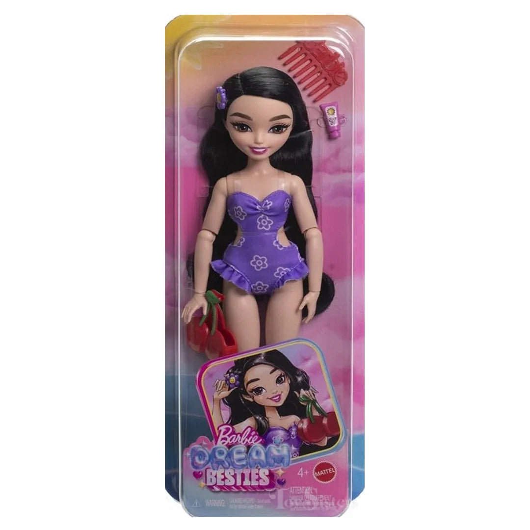Barbie Dream Besties Swimsuit Renee Doll – JGH86 | 2025 Edition | Poolside Fun for Kids 3+ - Jaiman Toys
