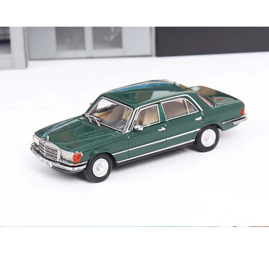 Maxwell 1:64 Gen.5 Mercedes Benz S-Class 450SEL W116 Model Diecast Alloy Car - Green - Jaiman Toys