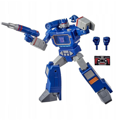 Transformers R.E.D. Soundwave 6-inch Action Figure with G1-Inspired Accessories - Non-Converting Figure