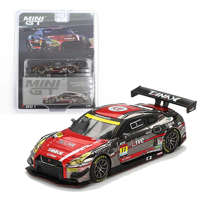 MINI GT Nissan GT-R Nismo GT3 #11 – 2023 Super GT Series Gainer Tanax | 1:64 Scale Diecast Model Car - Jaiman Toys