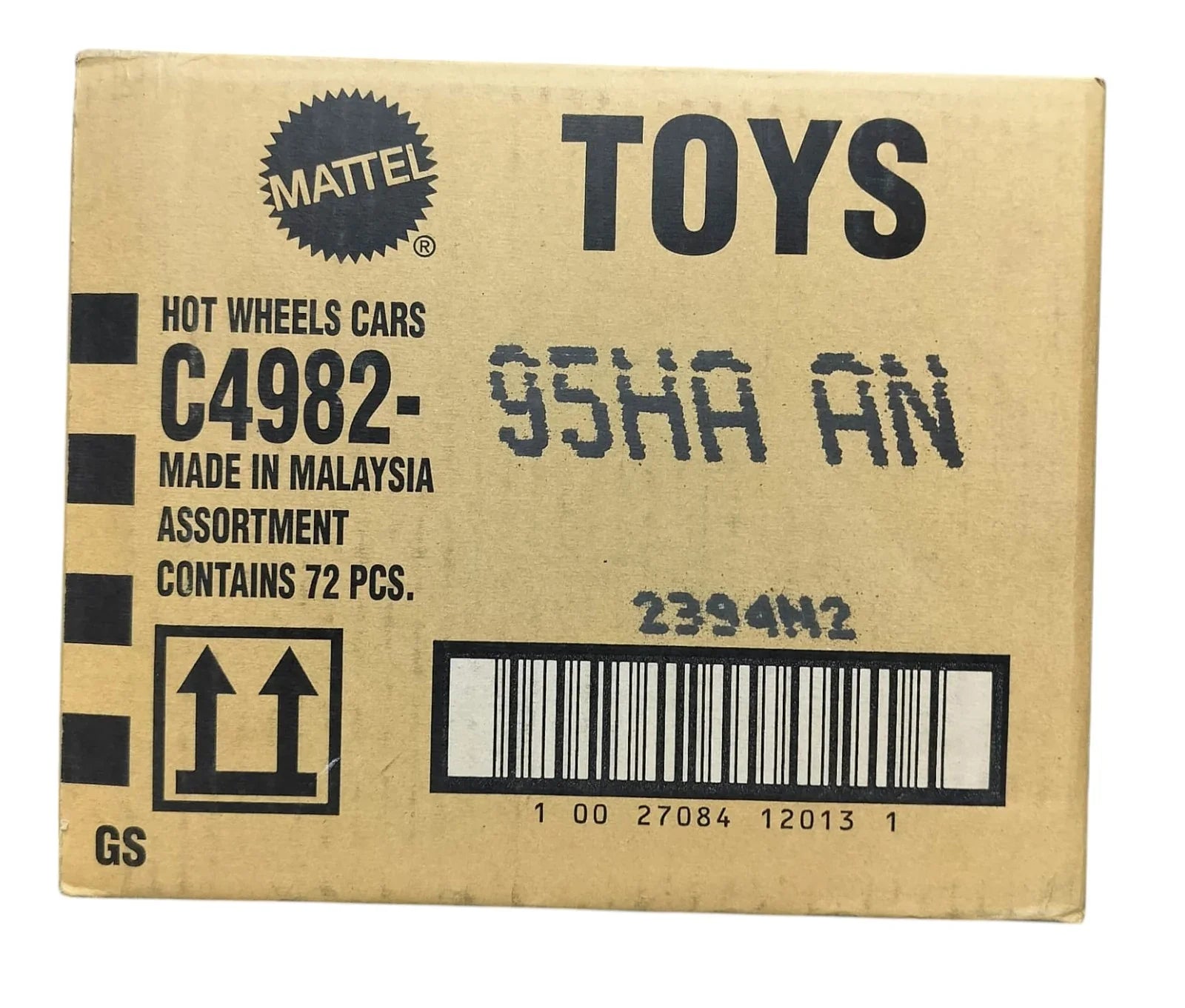 Hot Wheels 2025 Factory-Sealed Case J (95HA AN) – 72 Die-Cast Cars by Mattel (Brand New Box) - Jaiman Toys