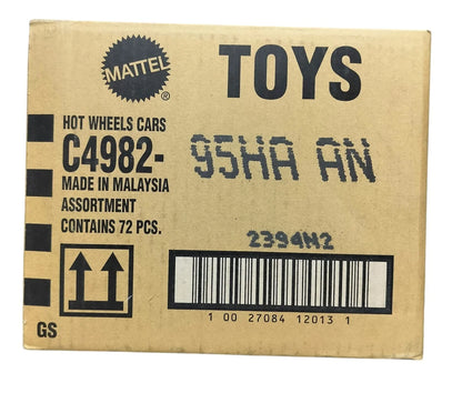 Hot Wheels 2025 Factory-Sealed Case J (95HA AN) – 72 Die-Cast Cars by Mattel (Brand New Box) - Jaiman Toys