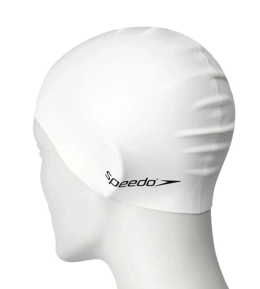 Speedo Unisex Kids Flat Silicone Swim Cap, Lightweight Latex-Free Snag-Free Swimming Cap – Assorted Colours, 1 Piece
