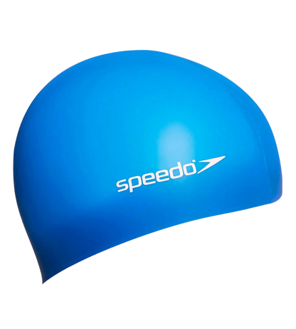 Speedo Unisex Kids Flat Silicone Swim Cap, Lightweight Latex-Free Snag-Free Swimming Cap – Assorted Colours, 1 Piece