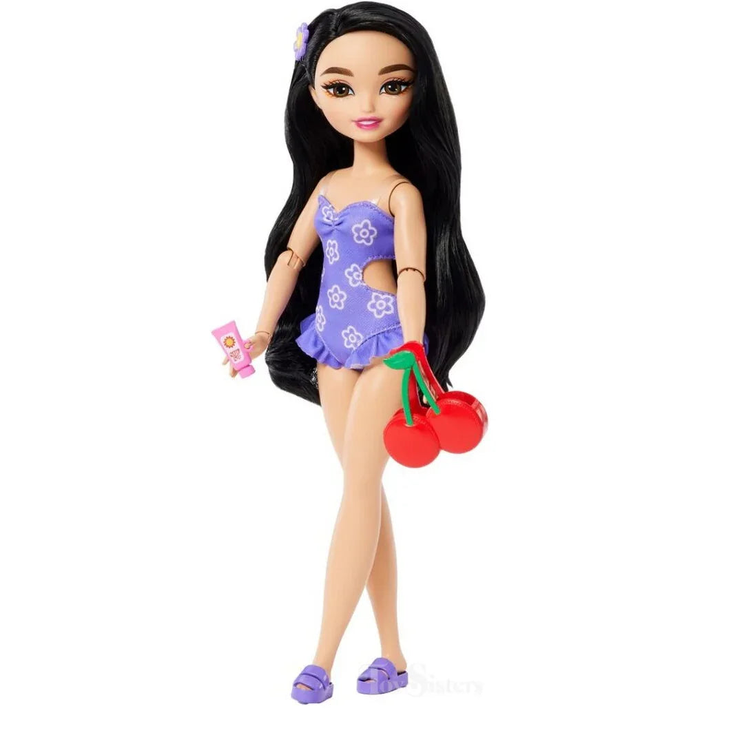 Barbie Dream Besties Swimsuit Renee Doll – JGH86 | 2025 Edition | Poolside Fun for Kids 3+ - Jaiman Toys