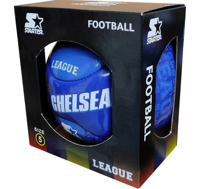 Starter Club Box Football L3 Size 5 – Chelsea Edition | Hand-Stitched Professional Soccer Ball
