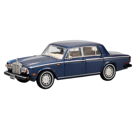 GFCC 1/64 Scale Rolls-Royce Silver Shadow II 1979 Blue – Diecast Metal Car Model Collectible - Jaiman Toys